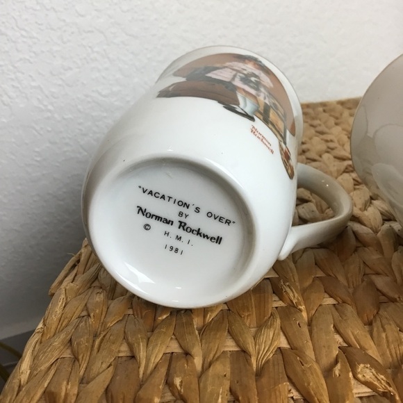 Vintage Norman Rockwell, 1981 coffee/tea cups - Picture 10 of 11